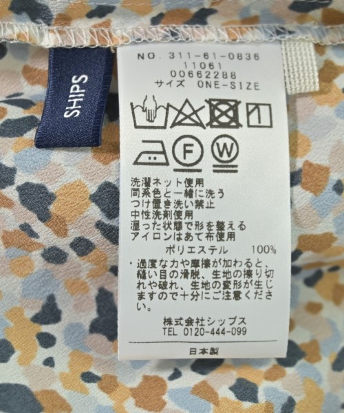 SHIPS（シップス）ブラウス 茶 サイズ:ONE レディース/2200712223058