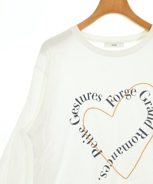 SHIPS（シップス）Tシャツ・カットソー 白 サイズ:ONE レディース/2200714262123