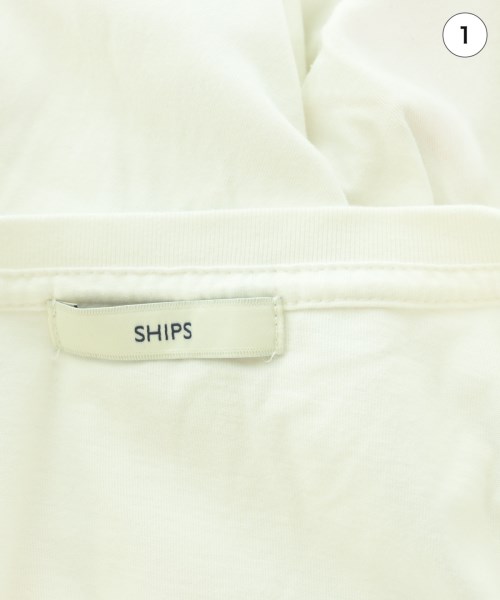 SHIPS（シップス）Tシャツ・カットソー 白 サイズ:ONE レディース/2200714262123