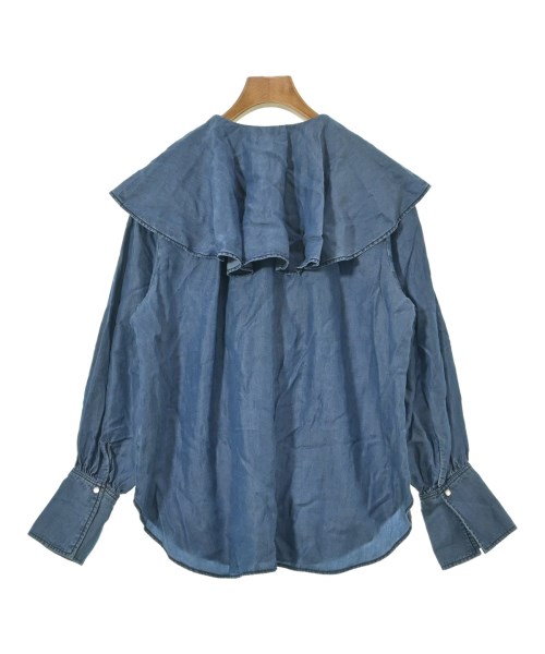SHIPS（シップス）ブラウス 青 サイズ:36(S位) レディース/2200628724168
