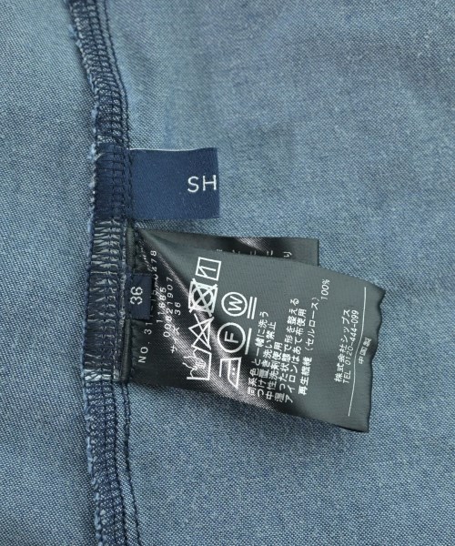 SHIPS（シップス）ブラウス 青 サイズ:36(S位) レディース/2200628724168