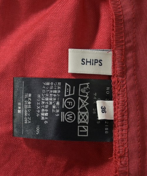 SHIPS（シップス）その他 赤 サイズ:36(S位) レディース/2200628996039