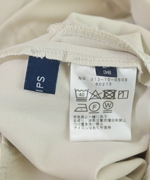 SHIPS（シップス）スラックス 白 サイズ:36(S位) レディース/2200636796089