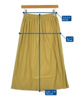 SHIPS（シップス）ロング・マキシ丈スカート 黄 サイズ:36(S位) レディース/2200643422063