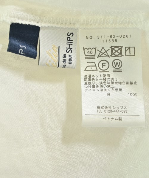 SHIPS（シップス）ブラウス 白 サイズ:F レディース/2200643278028