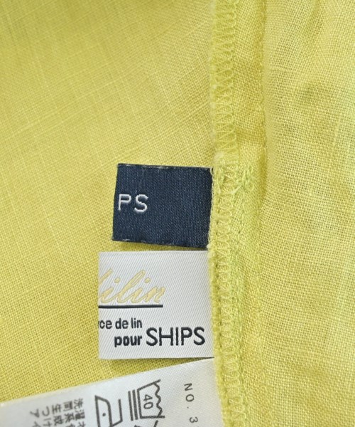 SHIPS（シップス）ブラウス 黄 サイズ:F レディース/2200643278042