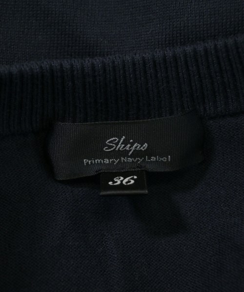SHIPS（シップス）ニット・セーター 紺 サイズ:36(S位) レディース/2200641432101