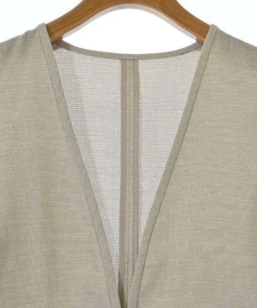 SHIPS（シップス）ノーカラージャケット ベージュ サイズ:38(M位) レディース/2200640693015