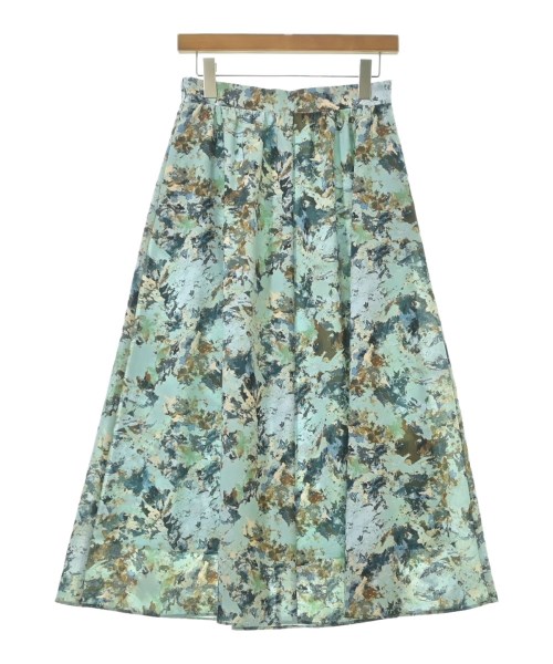 SHIPS(シップス)ロング・マキシ丈スカート 緑 サイズ:-(M位)/2200642172051