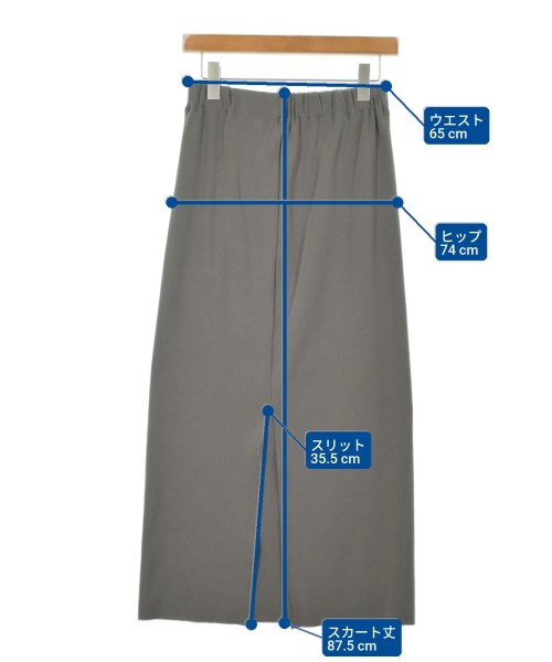 SHIPS（シップス）ロング・マキシ丈スカート グレー サイズ:-(M位) レディース/2200639756080
