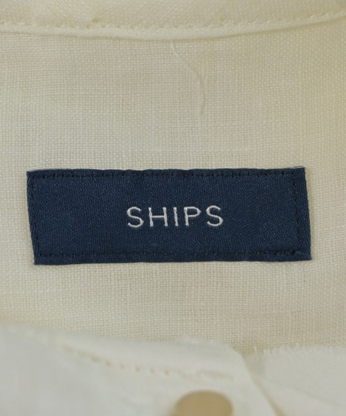 SHIPS（シップス）カジュアルシャツ 白 サイズ:38(M位) レディース/2200642657145