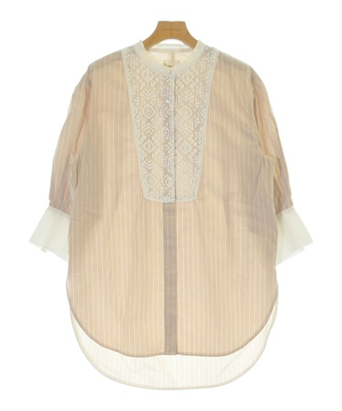 SHIPS(シップス)ブラウス ベージュ サイズ:F/2200650681019