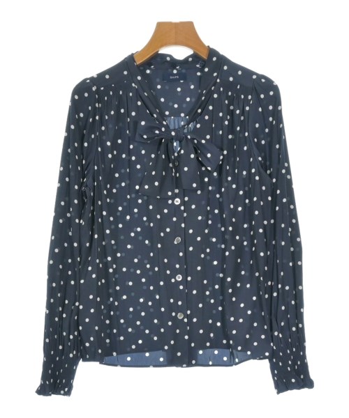 SHIPS(シップス)ブラウス 紺 サイズ:ONE/2200643034525