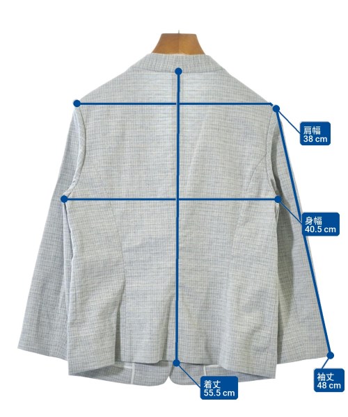 SHIPS（シップス）ジャケット グレー サイズ:36(S位) レディース/2200647507025