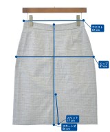 SHIPS（シップス）ひざ丈スカート グレー サイズ:38(M位) レディース/2200647507032