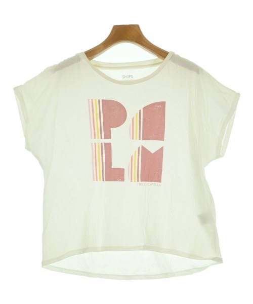 SHIPS(シップス)Tシャツ・カットソー 白 サイズ:F/2200648193074