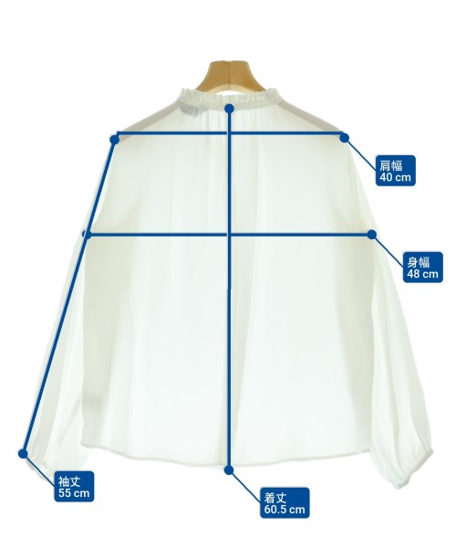 SHIPS（シップス）カジュアルシャツ 白 サイズ:F レディース/2200643369313