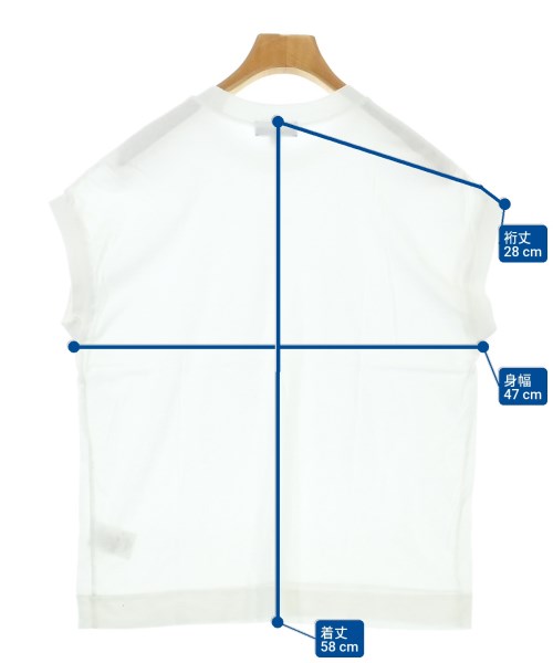 SHIPS（シップス）ノースリーブ 白 サイズ:38(M位) レディース/2200646720074