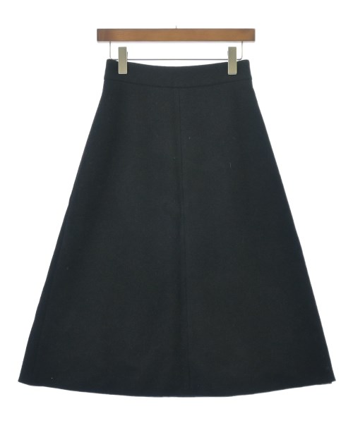 SHIPS(シップス)ロング・マキシ丈スカート 黒 サイズ:38(M位)/2200648260011
