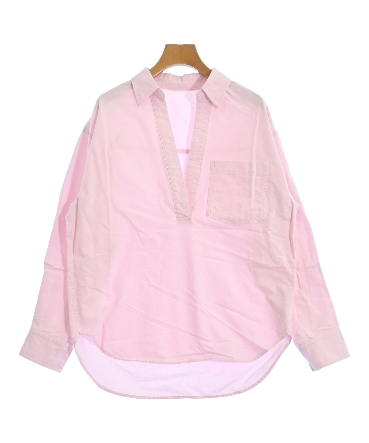 SHIPS（シップス）カジュアルシャツ ピンク サイズ:ONE レディース