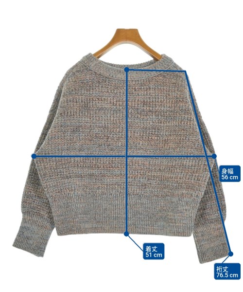 SHIPS（シップス）ニット・セーター 茶 サイズ:F レディース/2200647822166