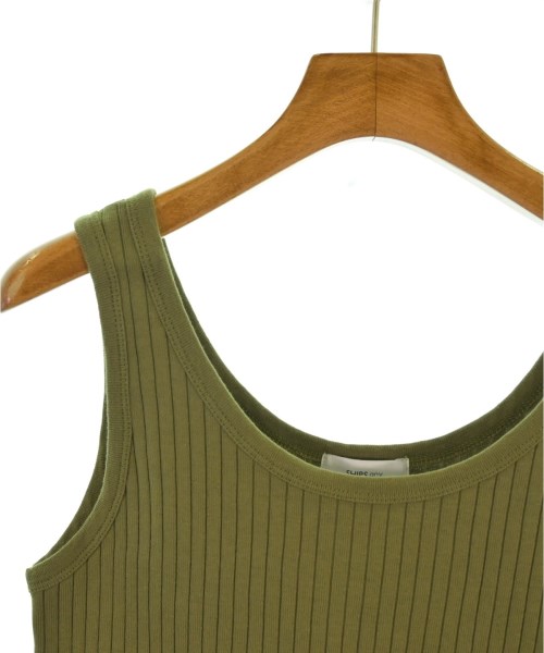SHIPS any（シップスエニィ）タンクトップ カーキ サイズ:F レディース/2200648188162