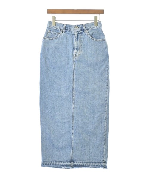 SHIPS(シップス)ロング・マキシ丈スカート 青 サイズ:38(M位)/2200649468218