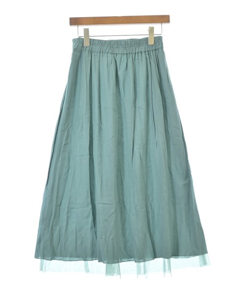 SHIPS（シップス）ロング・マキシ丈スカート 緑 サイズ:-(S位) レディース/2200650405127