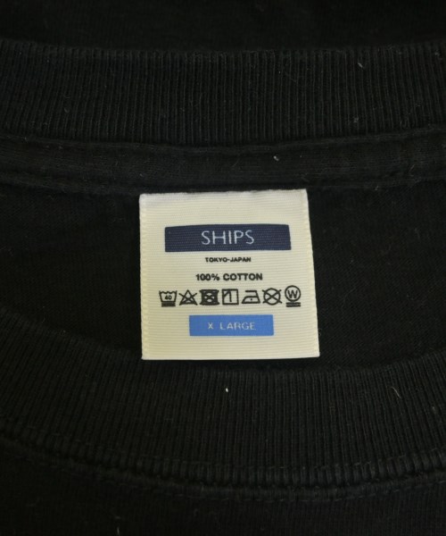 SHIPS（シップス）Tシャツ・カットソー 黒 サイズ:XL メンズ/2200700819034