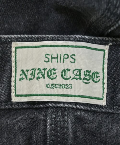 SHIPS（シップス）デニムパンツ 黒 サイズ:L レディース/2200700660032