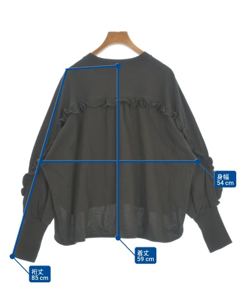 SHIPS（シップス）Tシャツ・カットソー グレー サイズ:F レディース/2200701272029