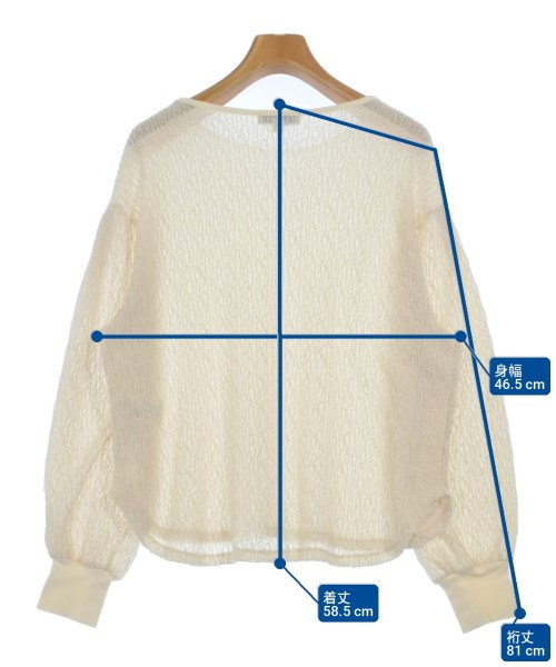 SHIPS（シップス）Tシャツ・カットソー 白 サイズ:-(M位) レディース/2200703987020