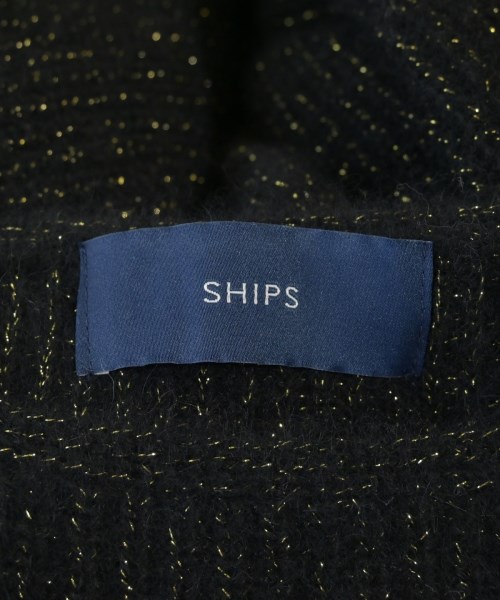 SHIPS（シップス）ニット・セーター 黒 サイズ:ONE レディース/2200703458100