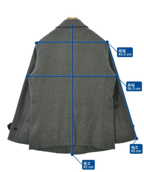 SHIPS（シップス）ステンカラーコート グレー サイズ:XL レディース/2200706147018