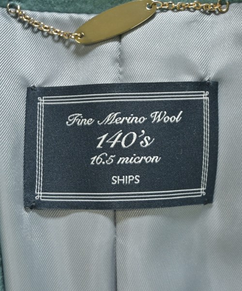 SHIPS（シップス）チェスターコート 緑 サイズ:38(M位) レディース/2200709003014