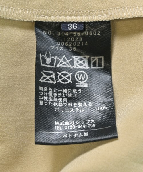 SHIPS（シップス）ワンピース 白 サイズ:36(S位) レディース/2200707280011