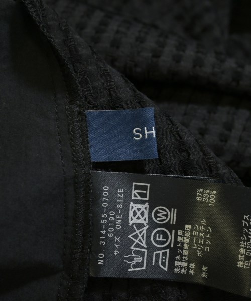 SHIPS（シップス）ワンピース 黒 サイズ:ONE レディース/2200706286328