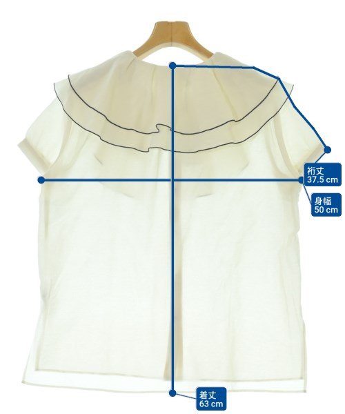 SHIPS（シップス）ブラウス 白 サイズ:ONE レディース/2200659106087