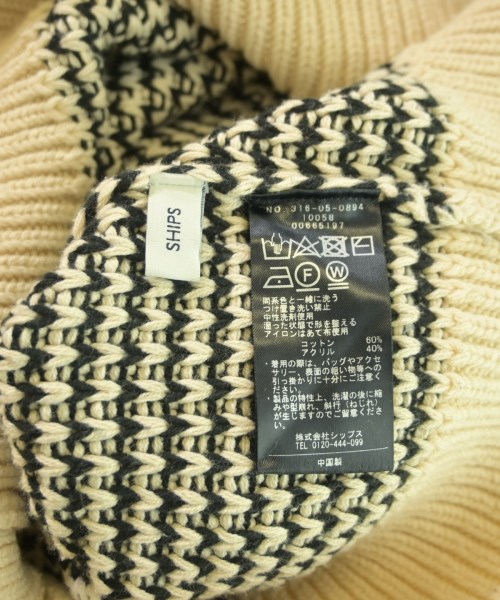 SHIPS（シップス）カーディガン 黒 サイズ:F レディース/2200659932044