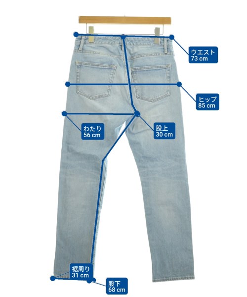 SHIPS（シップス）デニムパンツ 青 サイズ:M レディース/2200663745043