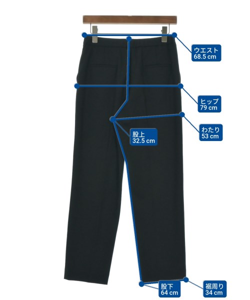 SHIPS（シップス）スラックス 黒 サイズ:38(M位) レディース/2200663175048