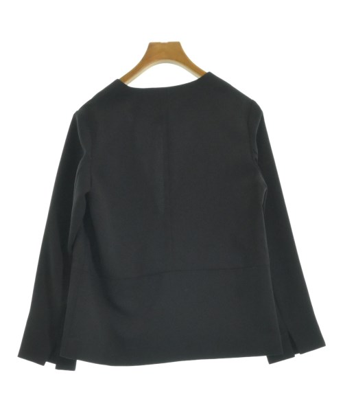 SHIPS（シップス）ノーカラージャケット 黒 サイズ:36(S位) レディース/2200662447047