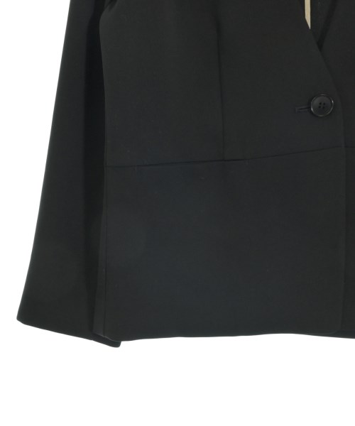 SHIPS（シップス）ノーカラージャケット 黒 サイズ:36(S位) レディース/2200662447047