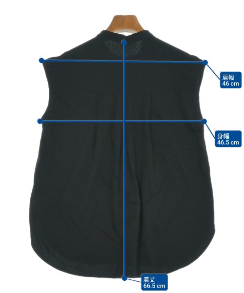 SHIPS（シップス）ブラウス 黒 サイズ:ONE レディース/2200659190055