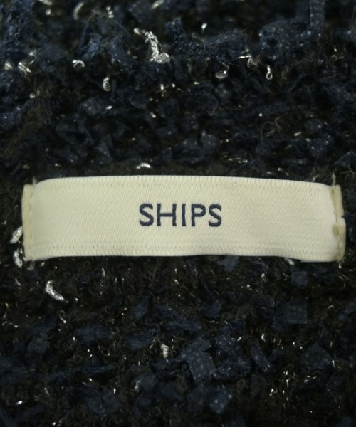 SHIPS（シップス）カーディガン 黒 サイズ:-(XL位) レディース/2200662143031