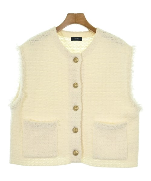SHIPS(シップス)ベスト 白 サイズ:-(M位)/2200664458164