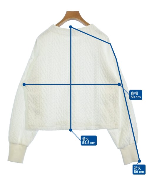 SHIPS（シップス）スウェット 白 サイズ:ONE レディース/2200664461010