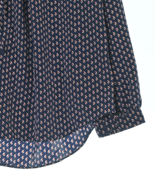 SHIPS（シップス）ブラウス 紺 サイズ:36(S位) レディース/2200664613037