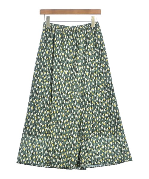 SHIPS（シップス）ロング・マキシ丈スカート 緑 サイズ:36(S位) レディース/2200666762153