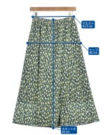 SHIPS（シップス）ロング・マキシ丈スカート 緑 サイズ:36(S位) レディース/2200666762153